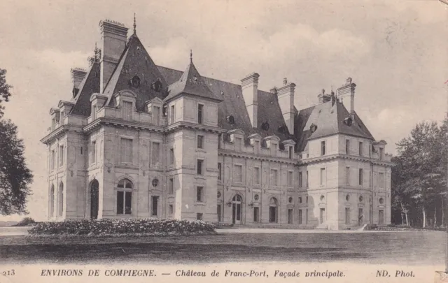 *44124 cpa approx. de Compiègne - Château de Franc Port