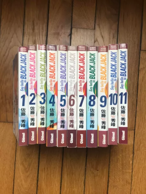 Lot Manga Say Hello  To Blackjack 1 - 11 Inclus