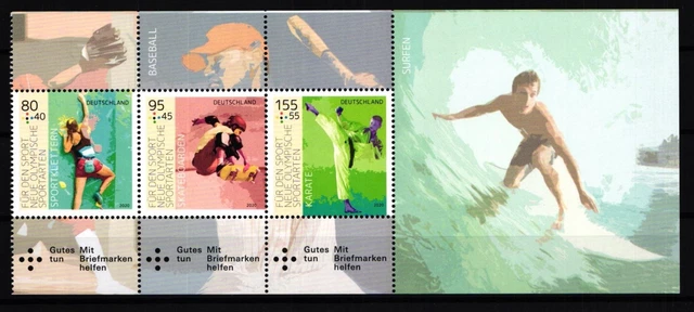 BRD 3542-3544 postfrisch als ZusammendruckOlympische Sportarten #GL579