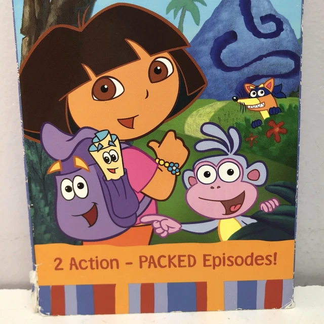 NICKELODEON DORA THE Explorer Backpack Adventure VHS Video Tape Nick Jr