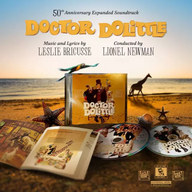 Doctor Dolittle - 2 x CD Complete Score - Limited 3000 - Leslie Bricusse