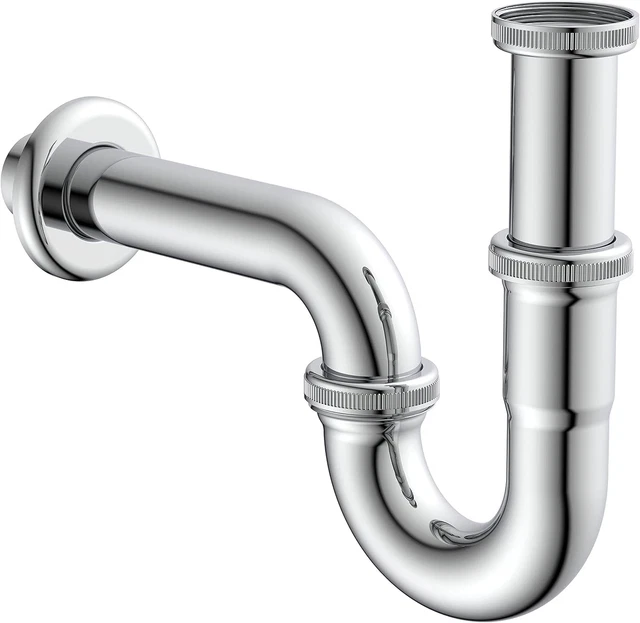 Schläfer 439503 Sifone Scarico a S per Lavandino Bagno, Cucina e