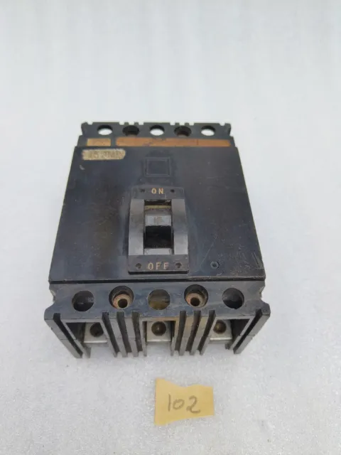 Square D FA36015 3P 600V 15A Circuit Breaker