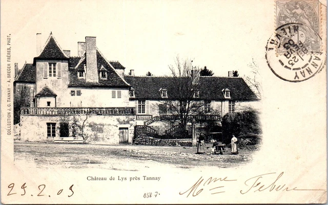 58 LYS - vue d'ensemble du CHATEAU