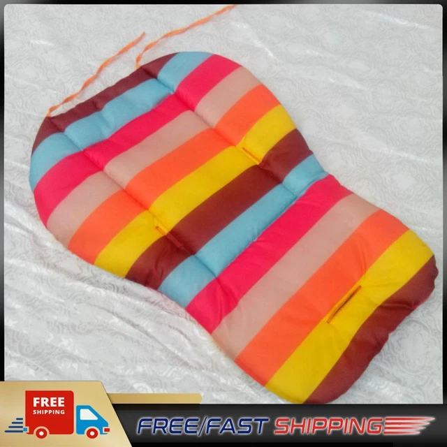 Rainbow Baby Stroller Buggies Pads Seat Chair Cushion Thickening Cart Pads