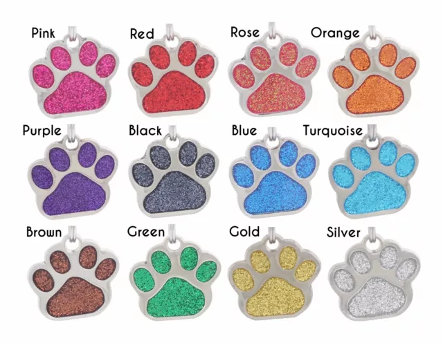 Personalized Pet ID Tag, Dog Tag, Cat Tag, Custom Cat Tag, Easy to Read, Pet Tag 2