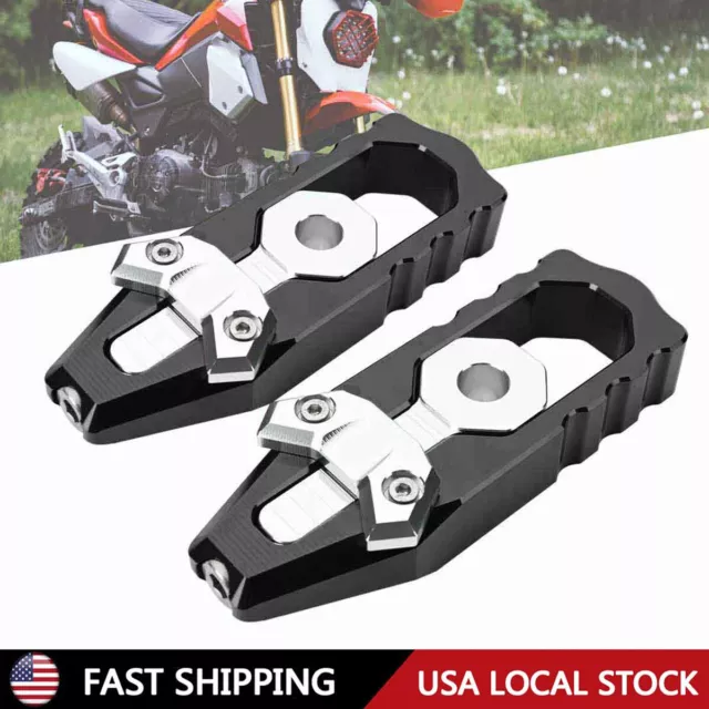 For Honda Grom 125 2014-2023 Cnc Billet Swingarm Tensioner Axle Chain Adjusters