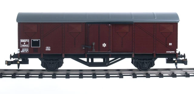 Wagon Couvert Sillan Lima échelle 0/O – Modifié à Essieux, Occasion