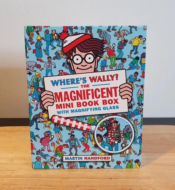 Wally Box Box WHERE'S WALLY? THE Magnificent Mini Book Box by Martin Handford (Mixed ...