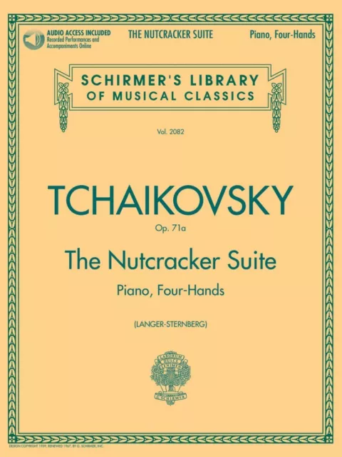 Tchaikovsky The Nutcracker Suite Op. 71a Piano Duet Play-Along 050489937