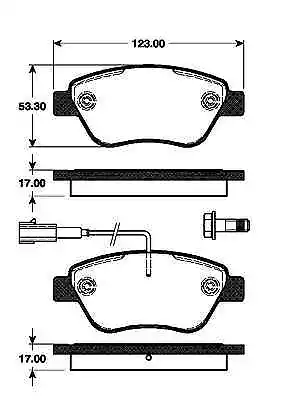 BREMSSCHEIBEN Ø257mm + BELÄGE VORNE passend für FIAT (GRANDE) PUNTO + EVO [199] 3