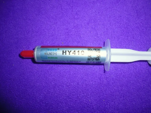 Halnziye HY410 (5g) Tube White Thermal Grease Paste for Copper Heat Sink CPU LED 2