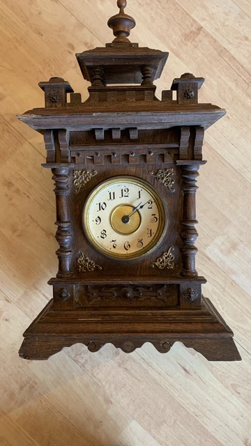 Horloge ancienne junghans - Bois - Début du XXe siècle