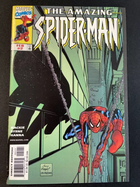 The Amazing Spider-Man #2 Variant Marvel  Modern 2nd Series 1st Print Very Fine