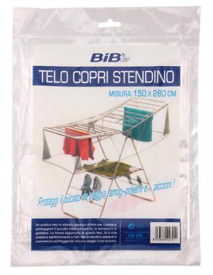 Copertura Stendibiancheria per Balcone Ducomi Telo Copri Stendino Proteggi Pioggia 280 x 180 cm Tenda Antipioggia Impermeabile Trasparente per Bucato e Biancheria Set of 2 