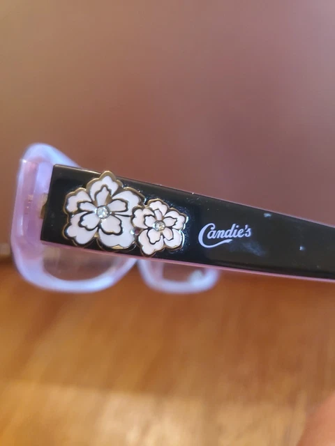 Candies Womens Eyeglass Frames only RX~ C Liliac Blkpur 49-15-135