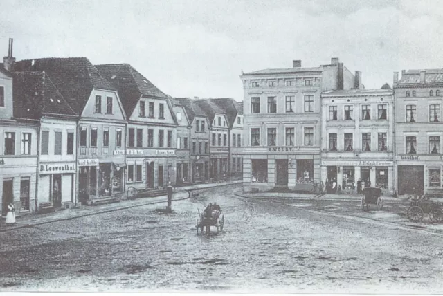 Schlawe/ Sławno- Der Markt (Pommern) 1905