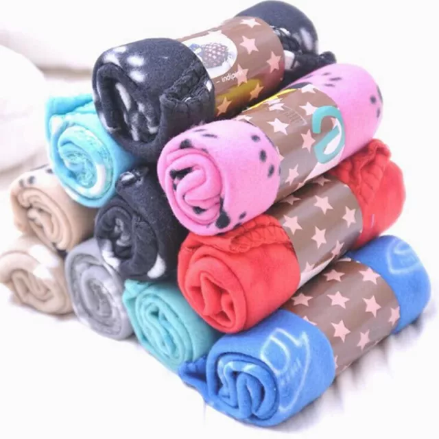 Pet Blanket Luxury Warm Soft Fleece Pet Dog/Cat/Puppy/Kitten Bed Blankets MatPjp