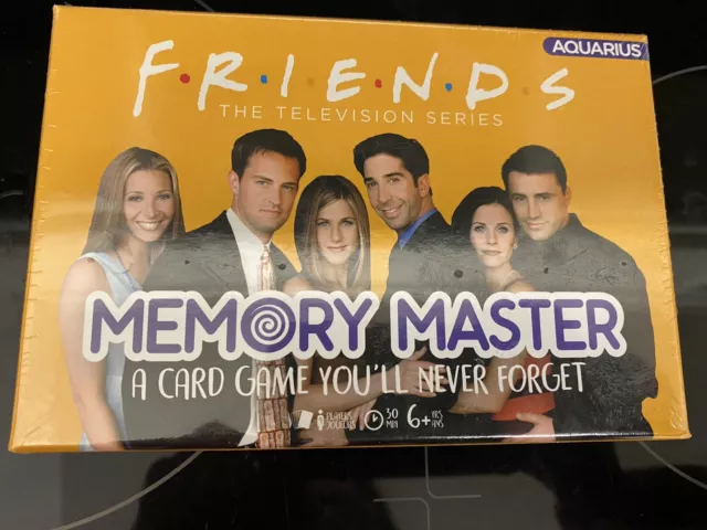 Juego de cartas maestro de memoria Friends ¡nuevo sellado! Regalo ideal para amigos/familiares