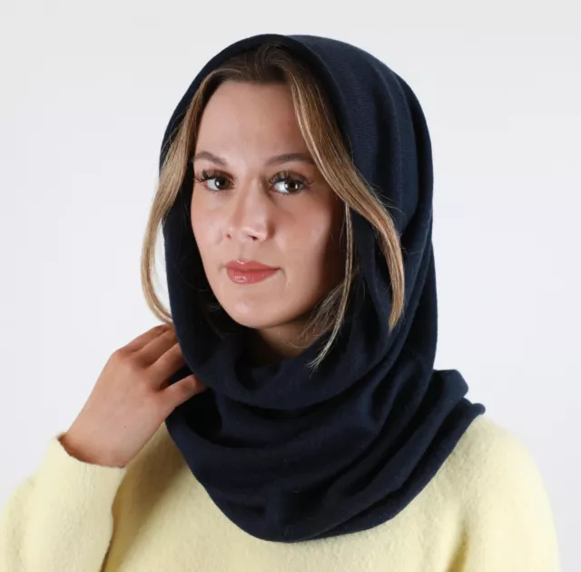 Snoods for Ladies luxury Handmade with Cashmere & Merino wool in 4 colours 2