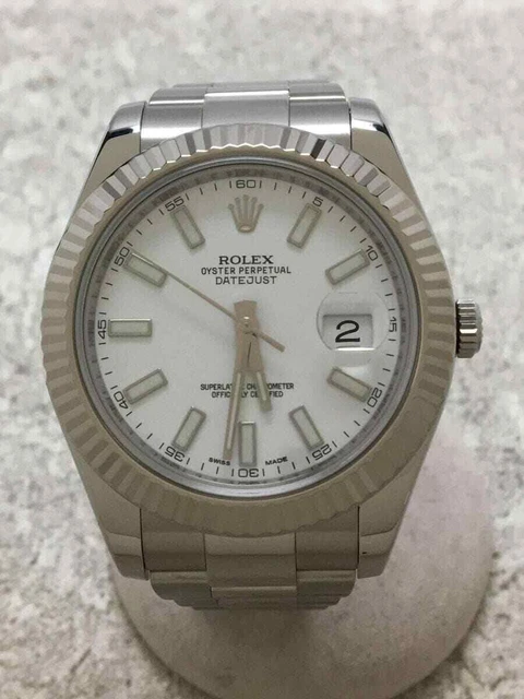 ROLEX DateJust2 41mm 2021.06 Automatic Oyster Perpetual 116334 #2n012