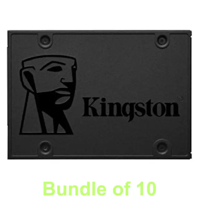 10x Kingston A400 120GB 2.5" SATA III Solid State Drive (SA400S37/120G)