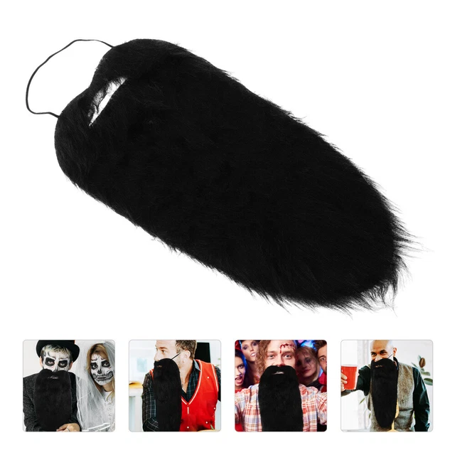 Barba Finta Grigia Per Costumi - Comoda E Realistica Per Halloween E Cosplay - Foto 4