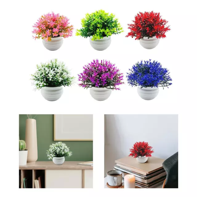 Fausse fleur en pot, plante artificielle, bonsaï, pour chambre de ferme,