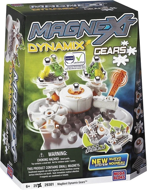 Mega Bloks Magnext Dynamix Gears and Elektronix