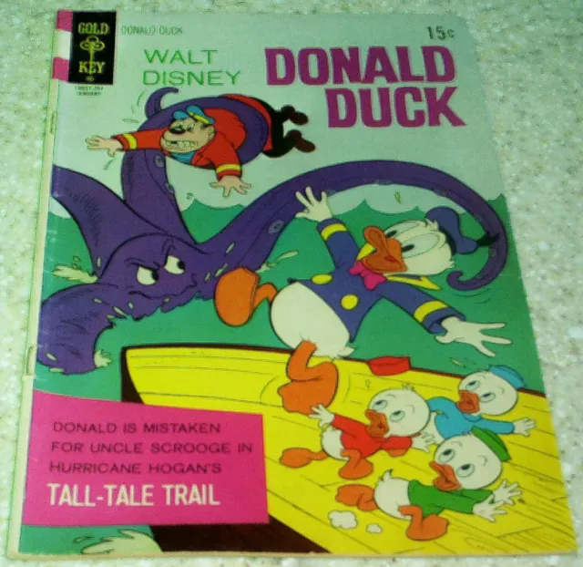 Walt Disney's Donald Duck 141, VF- (7.5) Tall-Tale Trail! 50% off Guide!