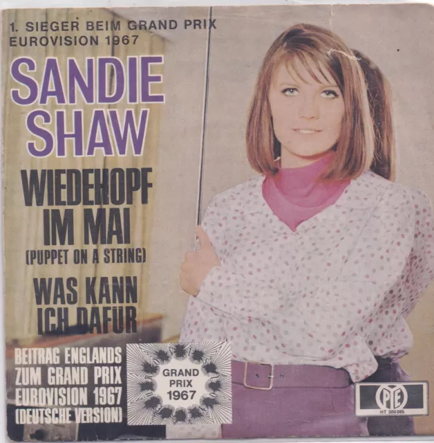 Sandie Shaw-Wiedehopf Im Mai vinyl single