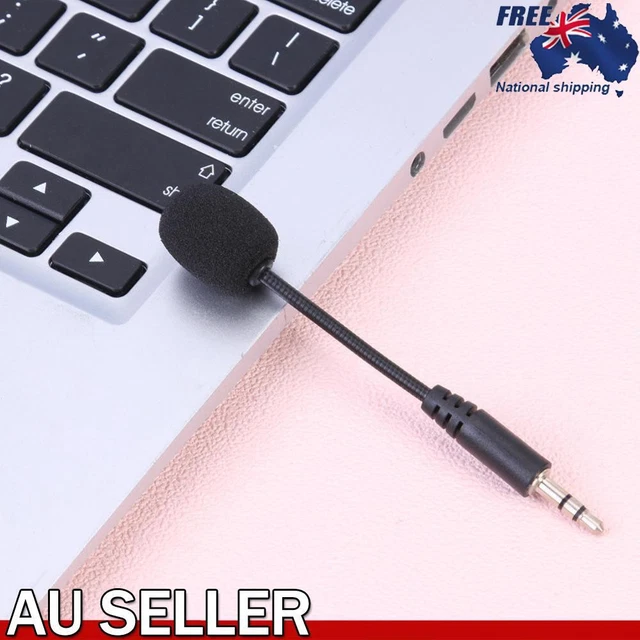 Mobile Phone Mini 3.5mm Interface Flexible Microphone Stereo Mic for PC Laptop