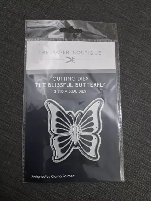 The Paper Boutique 2er-Set ""The Blissful Butterfly"" Schneidstanzstücke