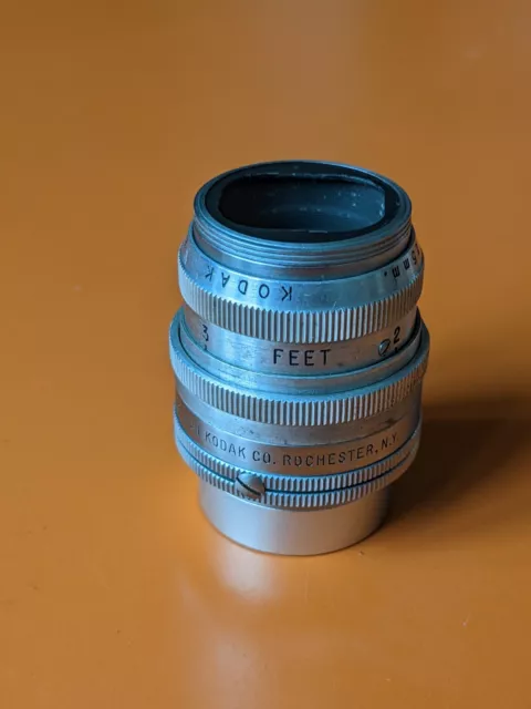 Objectif Rare Kodak anastigmat c-mount 25mm / f1.9