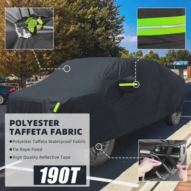 Universal Fit Pickup Truck Cover In&Outdoor UV Rain Heat Resistant Protection EB - Foto 3