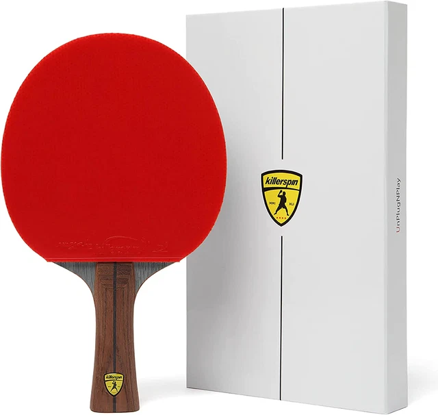 Killerspin Jet800 SPEED N2 Ping Pong Paddle with Storage Case Red/Black