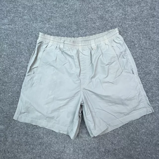 Columbia Swim Trunks Mens Small Gray PFG Omni Shade Lined Fishing Board Shorts