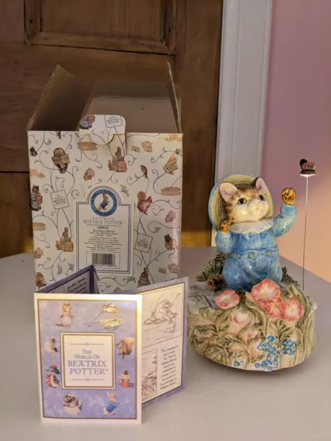 The World Of Beatrix Potter Tom Kitten Musical Box (1996)