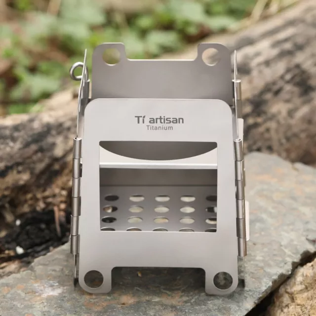 Titanium Alcohol Stove Compact and Versatile Great for Outdoor Cooking