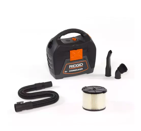 RIDGID Wet Dry Vacuum 120-Volt Detachable Blower Cartridge Filter Cord  4-Gal.