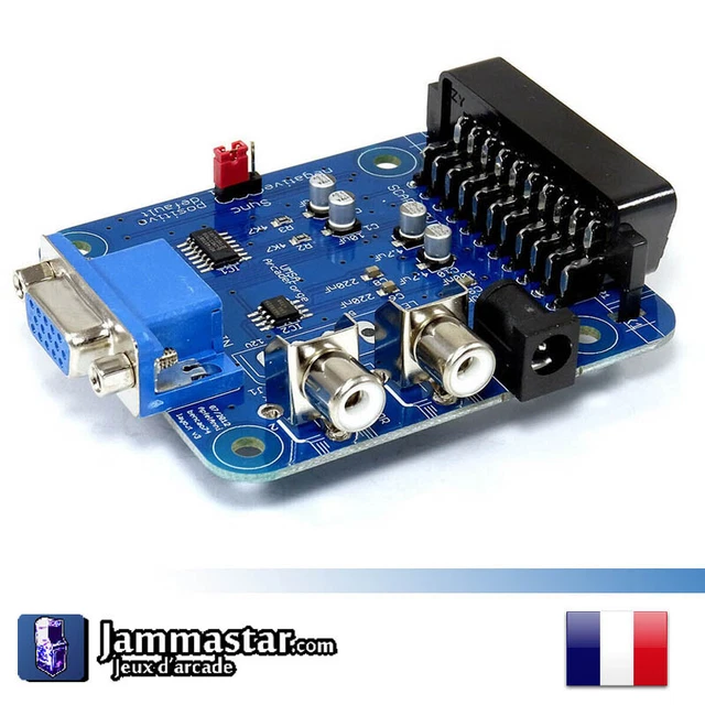 Module peritel RVB (RGB) pour Videopac G7000, C52 et Jet25 ( RVB scart adapter