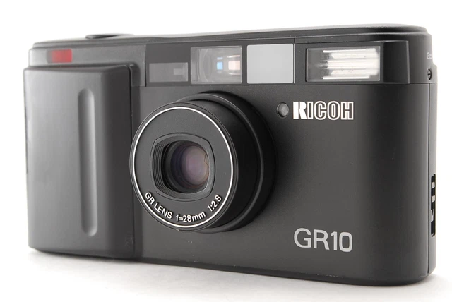 【Near Mint LCDs Fully Works】Ricoh GR10 Black Point& Shoot Film Camera-#3759 2