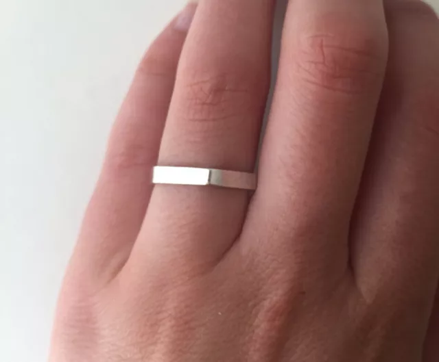 BAGUE EN ARGENT Anglais forme hexagonale EUR 30 00 PicClick FR