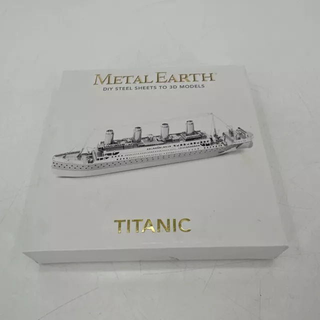 RMS TITANIC Metal Tierra Hágalo usted mismo Hojas de Acero para Modelos 3D NUEVO Conjunto Requerido