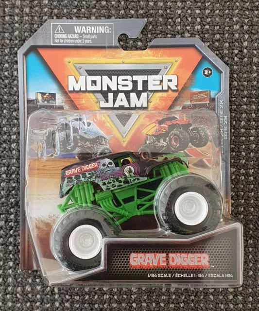 Monster Jam 2023 Spin Master 1:64 Diecast Truck Series 30 Legacy Trucks  Earth Shaker