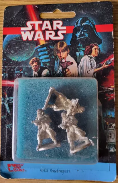 Star Wars - West End Games Miniatures - Heroes 2 - 40402 - 25mm - 1992