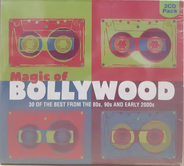 Magic Of Bollywood 30 Best Songs From 80s, 90s & Early 2000s Audio CD (2 CD Set)