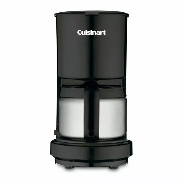 Cuisinart DCC-450BK 4-Cup Coffee Maker with Stainless-Steel Carafe - Black