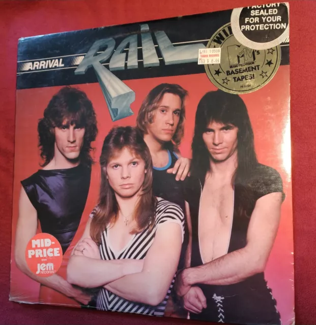 Rail-Arrival, 1983 (PB 6024) LP hype stickers Hardrock/AOR/Metal SEALED vinyl