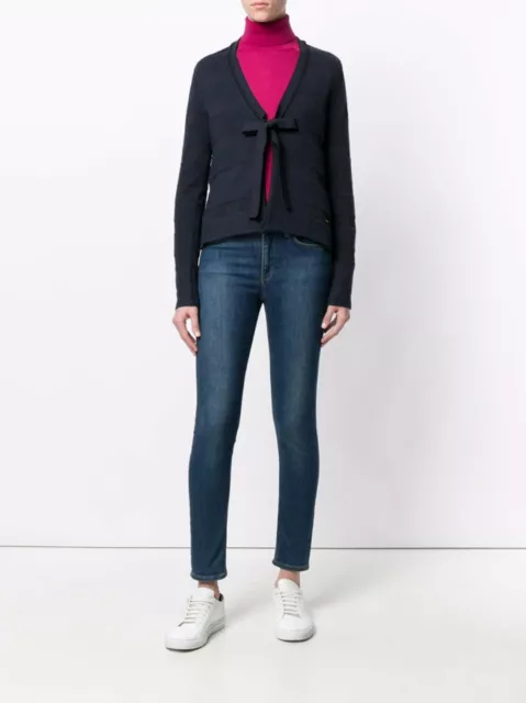 Armani Jeans 6Y5E2B5MFZZ Cardigan Maglia in Lana Donna Blu tg 40  -54% 3